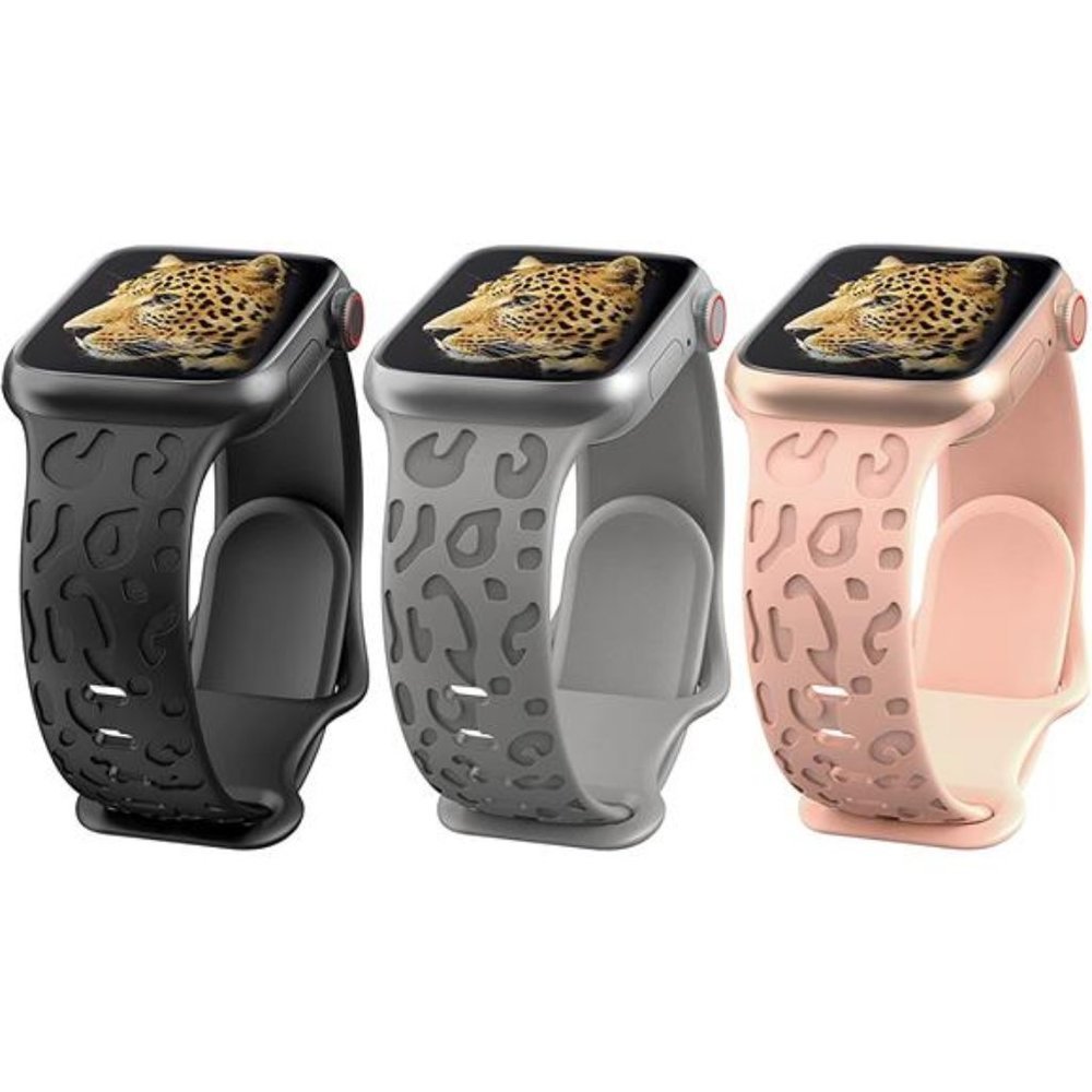 NEW 3 Pack Engraved Apple Watch Bands